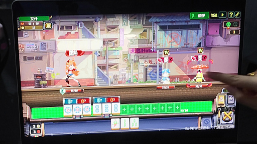 画像ギャラリー No.002のサムネイル画像 / 麻雀牌でデッキを構築するローグライト「龍と麻雀」。知識がなくても遊べて，自然と打ち方が身につく［CJ2026］