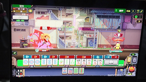 画像ギャラリー No.003のサムネイル画像 / 麻雀牌でデッキを構築するローグライト「龍と麻雀」。知識がなくても遊べて，自然と打ち方が身につく［CJ2026］