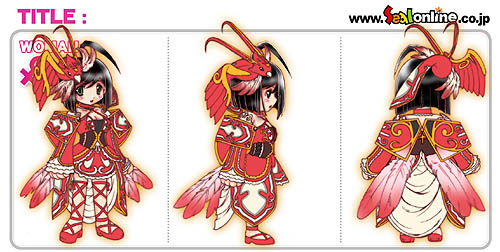 画像ギャラリー No.005のサムネイル画像 / 「シール」，ユーザーデザインコスチュームのデザインを一部公開