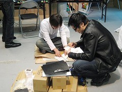 画像集#002のサムネイル/シール&R.O.H.A.N,大阪でのオフラインイベントの開催風景