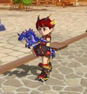 画像ギャラリー No.007のサムネイル画像 / 「シールオンライン」,2つの顔を持つ武器「碧龍のぱちんこ」実装