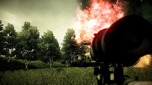 画像ギャラリー No.003のサムネイル画像 / 「OPERATION FLASHPOINT:DRAGON RISING」,敵飛行場を急襲するシーンを収録した最新ムービーがまたまた公開。デモ版最新情報付き