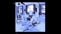 画像ギャラリー No.006のサムネイル画像 / 海の底に沈んでしまった島を舞台にしたポイント&クリックADV「水彩画は水底に沈む」,Steamで配信開始。少女2人の旅を手助けする