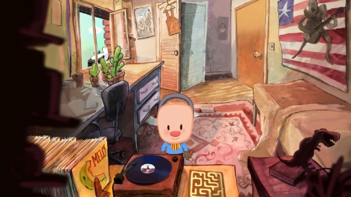 画像ギャラリー No.002のサムネイル画像 / スペインの新聞漫画をゲーム化。原作者が8年かけて描き切る2Dポイント＆クリックADV「Jordi & Oslo: The Lost Tail」［BitSummit］