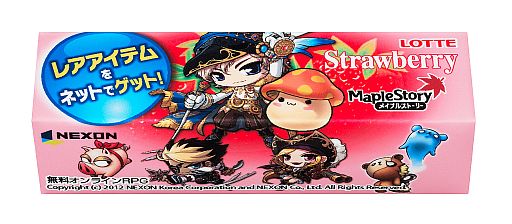 画像ギャラリー No.004のサムネイル画像 / 「メイプルストーリー」がロッテとタイアップ。シリアル入りガムが6月26日発売
