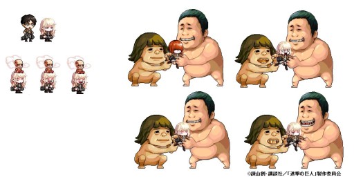 画像ギャラリー No.006のサムネイル画像 / 「メイプルストーリー」が「進撃の巨人」とタイアップ。大型巨人との激闘が展開