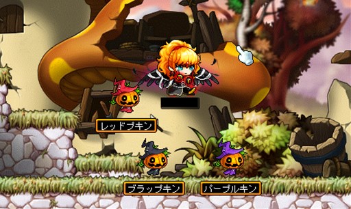 画像ギャラリー No.009のサムネイル画像 / 「メイプルストーリー」，“パンプキンペット”が登場