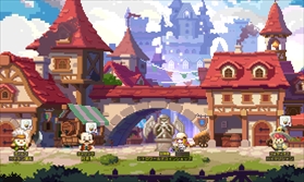 画像ギャラリー No.009のサムネイル画像 / 「メイプルストーリー」×「魔法陣グルグル」のコラボイベントが本日スタート。コラボアイテムや称号がもらえるイベントが開催