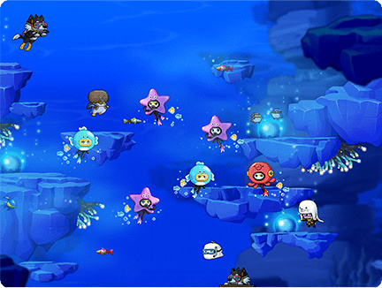 画像ギャラリー No.009のサムネイル画像 / 「メイプルストーリー」,イベント“夜のサーカス団”開催中。オリジナル壁紙をプレゼントも