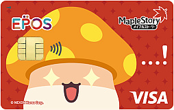 画像ギャラリー No.002のサムネイル画像 / 「メイプルストーリー」デザインのエポスカードが7月7日より発行開始に。プレゼントキャンペーンやPOP UP SHOPも開催