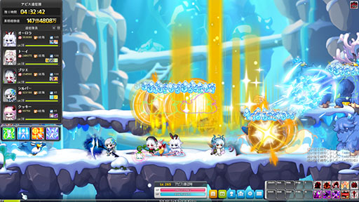 画像ギャラリー No.003のサムネイル画像 / 「メイプルストーリー」,エルナス山脈を舞台とした自動戦闘イベント「アビス遠征隊」を開始