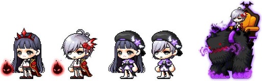 画像ギャラリー No.013のサムネイル画像 / 「メイプルストーリー」,イベント「夜のサーカス団 IN 地球防衛本部」を開催