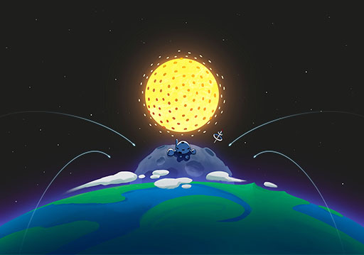 画像ギャラリー No.007のサムネイル画像 / 「スターベスター：星収穫機」，Steamで配信開始。宇宙空間にドローンを展開して，採掘や資源収集を進める自動化ゲーム