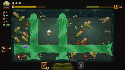 画像ギャラリー No.003のサムネイル画像 / すべてのモンスターが食材となるインクリメンタルゲーム「Chef Knight」，Steamでリリース。料理を売ってお金を稼ぎ，装備を強化しよう