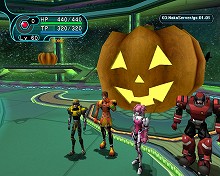 画像集#001のサムネイル/「PSO BB」,ロビーがハロウィン装飾に&新クエスト配信