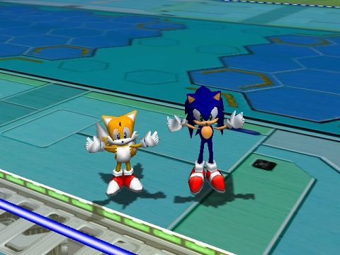 画像ギャラリー No.002のサムネイル画像 / 「PSOBB」,テーマ曲とともに現れるソニックを見つけよう