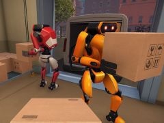 ロボットを雇って自動化していく「Shipping Store Simulator 2037」，デモ版を配信開始。小さな集荷拠点から物流センターへと成り上がろう