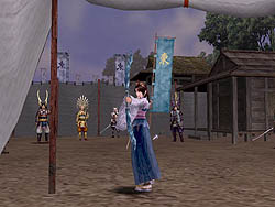 画像集#003のサムネイル/「信長の野望 Online」東西対抗大合戦開催。狐と狸と言えば……