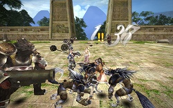 画像集#023のサムネイル/ついに先住民と邂逅! 「グラナド・エスパダ プラス」アップデート「秘境エラクの戦士」先行プレイレポート