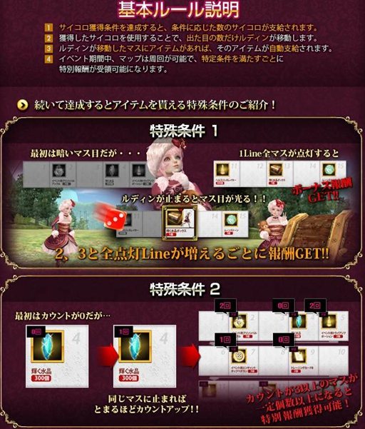 画像ギャラリー No.003のサムネイル画像 / 「グラナド・エスパダ」多数の特典が用意された年越しスゴロク大会がスタート