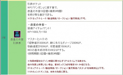 画像ギャラリー No.008のサムネイル画像 / 「リ・ミックスマスター」,変身アイテムなどが手に入る期間限定クエスト