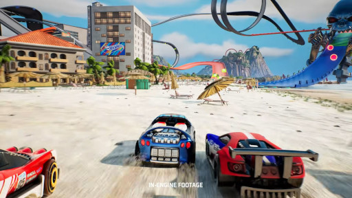 画像ギャラリー No.011のサムネイル画像 / ミニカーのレースゲーム「HOT WHEELS Infinite Rush」，9月24日にリリース。4つの島を自由に探索し，各種アクティビティを楽しめる
