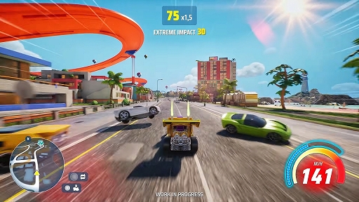 画像ギャラリー No.004のサムネイル画像 / 「HOT WHEELS Infinite Rush」,さまざまなチャレンジに合わせて乗り換えられる4種の車両を紹介する最新トレイラーを公開
