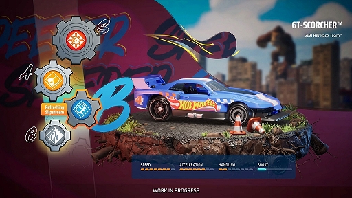 画像ギャラリー No.005のサムネイル画像 / 「HOT WHEELS Infinite Rush」,さまざまなチャレンジに合わせて乗り換えられる4種の車両を紹介する最新トレイラーを公開