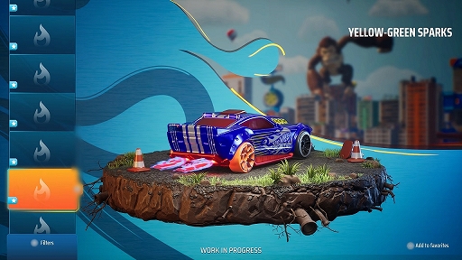 画像ギャラリー No.006のサムネイル画像 / 「HOT WHEELS Infinite Rush」,さまざまなチャレンジに合わせて乗り換えられる4種の車両を紹介する最新トレイラーを公開