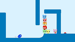 画像ギャラリー No.005のサムネイル画像 / 声を掛け合わずにクリアしてしまった――「SONIC PICO PARK」をSGF会場でプレイ