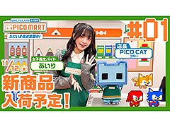 「SONIC PICO PARK」の公式番組「『PICO MART』ただいま音速営業中！」，10月23日19：00より配信