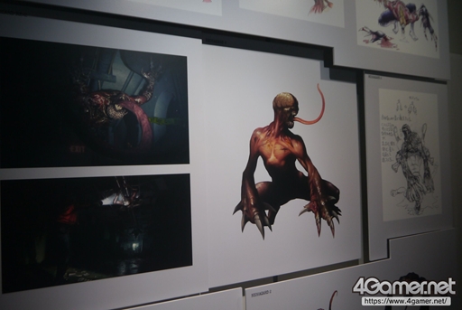 画像ギャラリー No.019のサムネイル画像 / 「THE WORLD OF BIOHAZARD 30周年展」発表会&内覧会レポート。ドミトレスクの座像や等身大ウェスカーなど,迫力ある立体展示と趣向を凝らした演出が満載