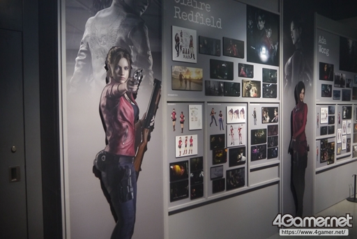 画像ギャラリー No.032のサムネイル画像 / 「THE WORLD OF BIOHAZARD 30周年展」発表会&内覧会レポート。ドミトレスクの座像や等身大ウェスカーなど,迫力ある立体展示と趣向を凝らした演出が満載