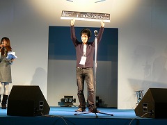 画像集#001のサムネイル/「スカッとゴルフ パンヤ」の日本一は,がん太選手に決定