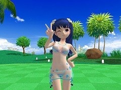 画像集#003のサムネイル/肌面積大増量! 「スカッとゴルフ パンヤ」に相当セクシーな水着アイテムが登場