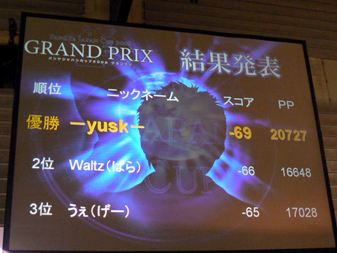 画像ギャラリー No.013のサムネイル画像 / 「パンヤ」のトッププレイヤーが今年も集結。Gamepot Festa 2008で行われた「PJC2008グランプリ」＆「第2回 PJCスピーダー」