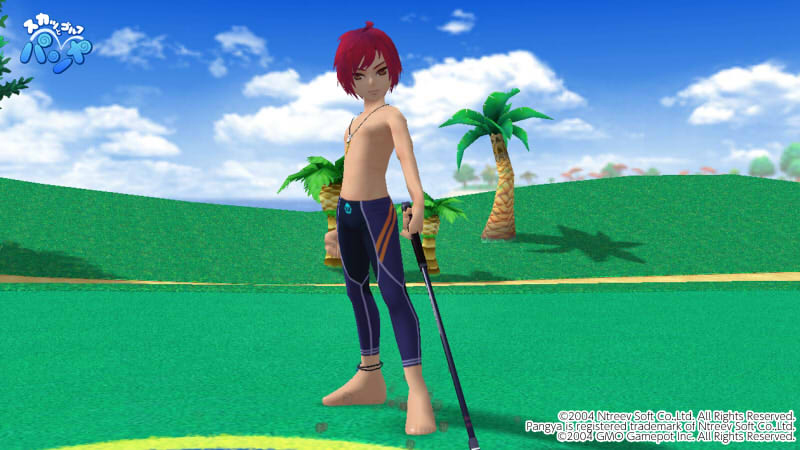 「スカッとゴルフ パンヤ」に2014新作水着第2弾が実装。ケンとエリカの水着セットには,9月に実装される“新ビジュアル用の水着”も含まれる「スカッとゴルフ パンヤ」に2014新作水着第2弾が実装。ケンとエリカの水着セットには,9月に実装される“新ビジュアル用の水着”も含まれる