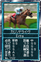 画像ギャラリー No.003のサムネイル画像 / 「競馬伝説Live!」,08年話題馬とEX調教助手のカードが登場