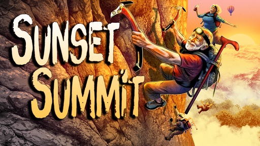 画像ギャラリー No.001のサムネイル画像 / 最大8人の協力プレイに対応した登山アクション「Sunset Summit」,Steamでリリース。おじいちゃんとおばあちゃんが日没までに頂上を目指す