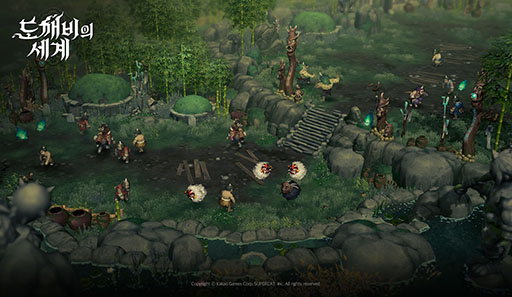 画像ギャラリー No.001のサムネイル画像 / スマホ向け新作MMORPG「Dokkaebi's World」,ゲーム内に登場するエリアを確認できるスクリーンショットを公開