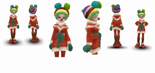 画像ギャラリー No.013のサムネイル画像 / 「フリフオンライン」サンタ衣装を獲得できる「クリスマスイベント」が開催に