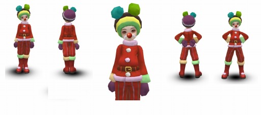 画像ギャラリー No.014のサムネイル画像 / 「フリフオンライン」サンタ衣装を獲得できる「クリスマスイベント」が開催に