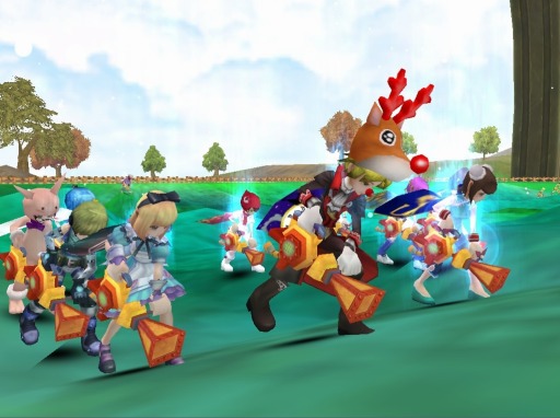 画像ギャラリー No.015のサムネイル画像 / 「フリフオンライン」サンタ衣装を獲得できる「クリスマスイベント」が開催に