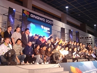 画像集#001のサムネイル/GNGWC 2007決勝戦現地レポート:日本は「NAVYFIELD NEO」で韓国と共に優勝,「SiLKROAD ONLINE」「WarRock」は3位に