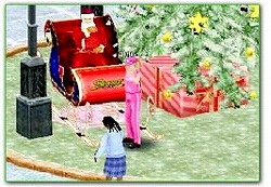 画像ギャラリー No.003のサムネイル画像 / 「ショットオンライン」広場がXmas一色に。期間限定イベントカップも