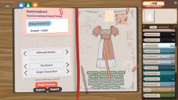 画像ギャラリー No.003のサムネイル画像 / 好きな素材を選び，デザインを決めてドレス作り。完成までの工程が楽しめるSLG「Dressmaker」，Steamで配信開始