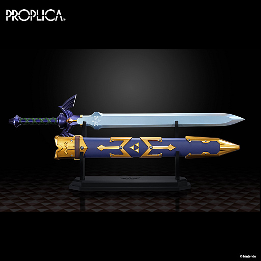 画像ギャラリー No.003のサムネイル画像 / 「PROPLICA ゼルダの伝説 マスターソード」,再販の予約受付を開始。SEや楽曲も収録する立体モデル
