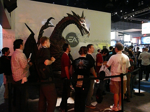 画像集#002のサムネイル/［E3 09］意外とできている！ 超期待のアクションRPG「Dragon Age」がプレイアブルで出展