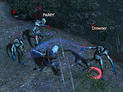 画像集#047のサムネイル/製品版でも無料デモ版でも楽しめる。ゴールデンウィークは,大人のシングルRPG「The Witcher」で大人の冒険を