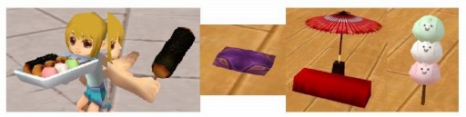 画像ギャラリー No.001のサムネイル画像 / 「M2-神甲天翔伝-」 ,季節イベント「花より団子〜花見に団子に紙マスク〜」が開催